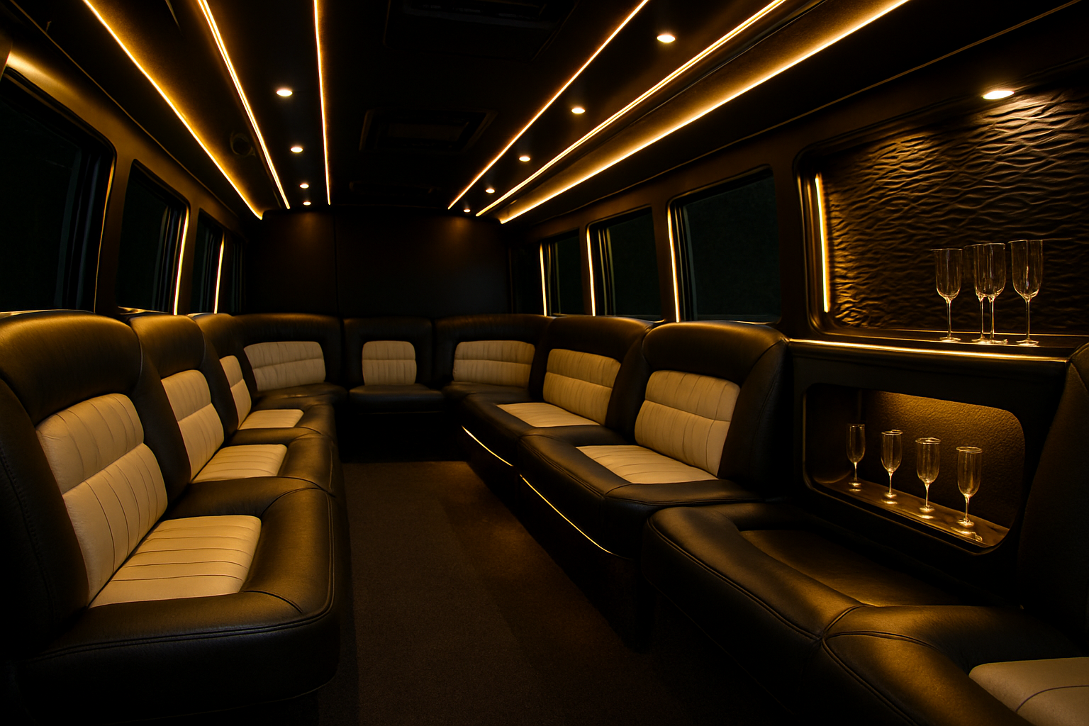 Meticulously Maintained Bus Exterior